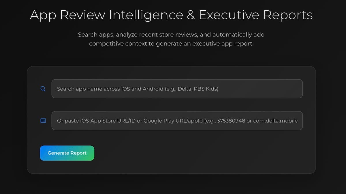 App Review Insights